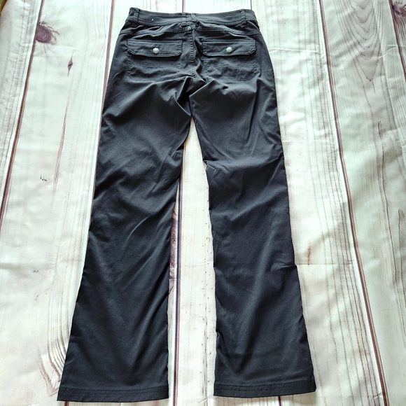 **SOLD** Prana "Halle Straight Convertible Pant" Low Rise Black | Women's Size 4 - Picture 8 of 13